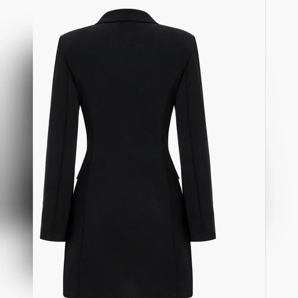 Women's Black and Blue Jacket - Picture 2 of 7